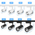 12W 20W 30W 40W Focus Lamp Retail Spot Lighting Fixtures Surface Mounted Spotlights Linear Magnetic Rail COB Led Track Light